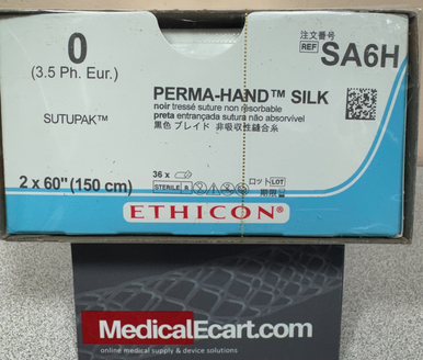 Ethicon SA6H PERMAHAND® Silk Suture