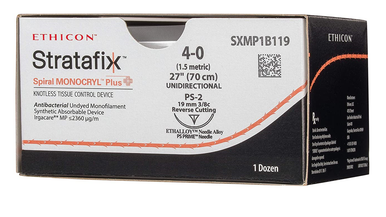 Ethicon SXMP1B119 STRATAFIX™ Spiral Monocryl Plus Suture