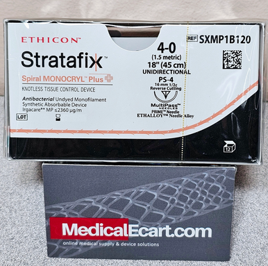 Ethicon SXMP1B120 STRATAFIX™ Spiral Monocryl Plus Suture