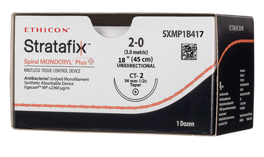 Ethicon SXMP1B417 STRATAFIX™ Spiral Monocryl Plus Suture