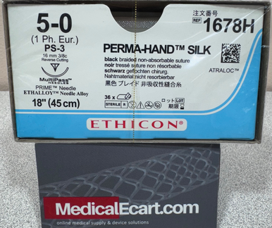 Ethicon 1678H PERMA-HAND® Silk Suture