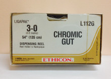 Ethicon L112G Surgical Gut Suture - Chromic