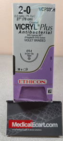 Ethicon VCP339H COATED VICRYL® Plus Antibacterial (polyglactin 910) Suture