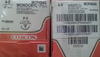 Ethicon MONOCRYL™ Plus MCP494G Absorbable Surgical Suture, 4-0, P-3 13mm 3/8 Circle Reverse Cutting, Undyed Monofilament 18" (45cm), Box of 12