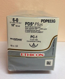 Ethicon PDP833G PDS® Plus Antibacterial (polydioxanone) Suture