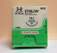 Ethicon 663G ETHILON Nylon Suture