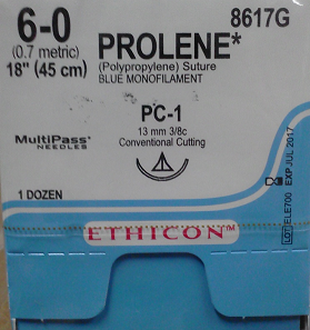 Ethicon 8617G PROLENE® Polypropylene Suture