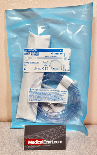 Medtronic 1912050 Endo-Scrub 2 Sheath 4mm, 0º, use with Unvatec, HD4000R, Includes Tubing Set. Box of 05