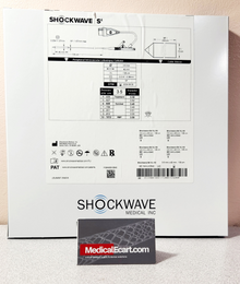 Shockwave S4IVLK3540 S4 Peripheral Intravascular Lithotripsy (IVL) Catheter FG64300-3540 3.5mm X 40mm, Working Length 135cm, Box of 01