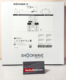 Shockwave S4IVLK4040 S4 Peripheral Intravascular Lithotripsy (IVL) Catheter FG64300-4040 4.0mm X 40mm, Working Length 135cm, Box of 01