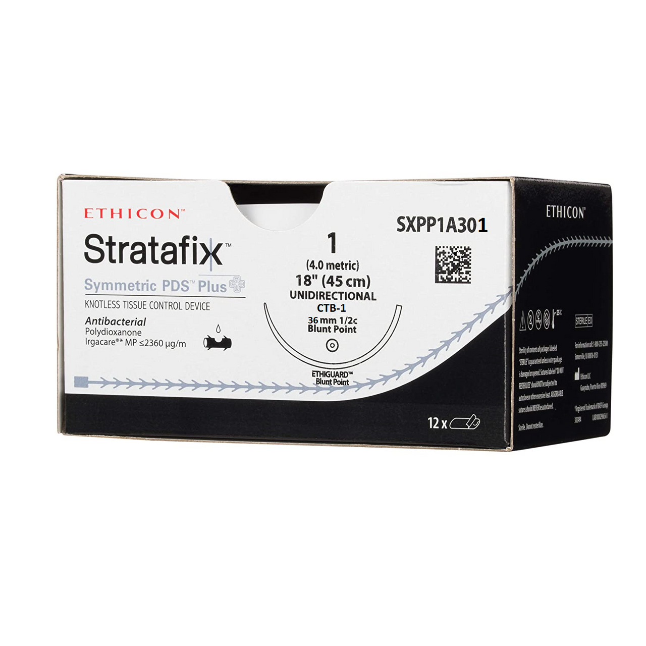 ー品販売  SXPP1A301 Ethicon STRATAFIX™ Suture Plus PDS Symmetric 健康・医学