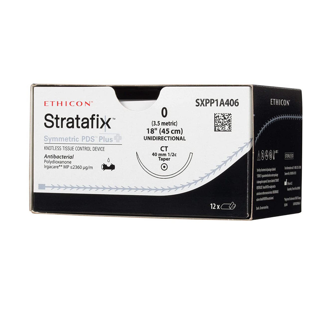 Ethicon SXPP1A406 STRATAFIX™ Symmetric PDS Plus Suture Ethicon SXPP1A406 STRATAFIX™ Symmetric PDS Plus Suture