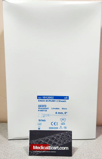 Medtronic 1912002 Endo-Scrub 2 Sheath 4mm, 0º