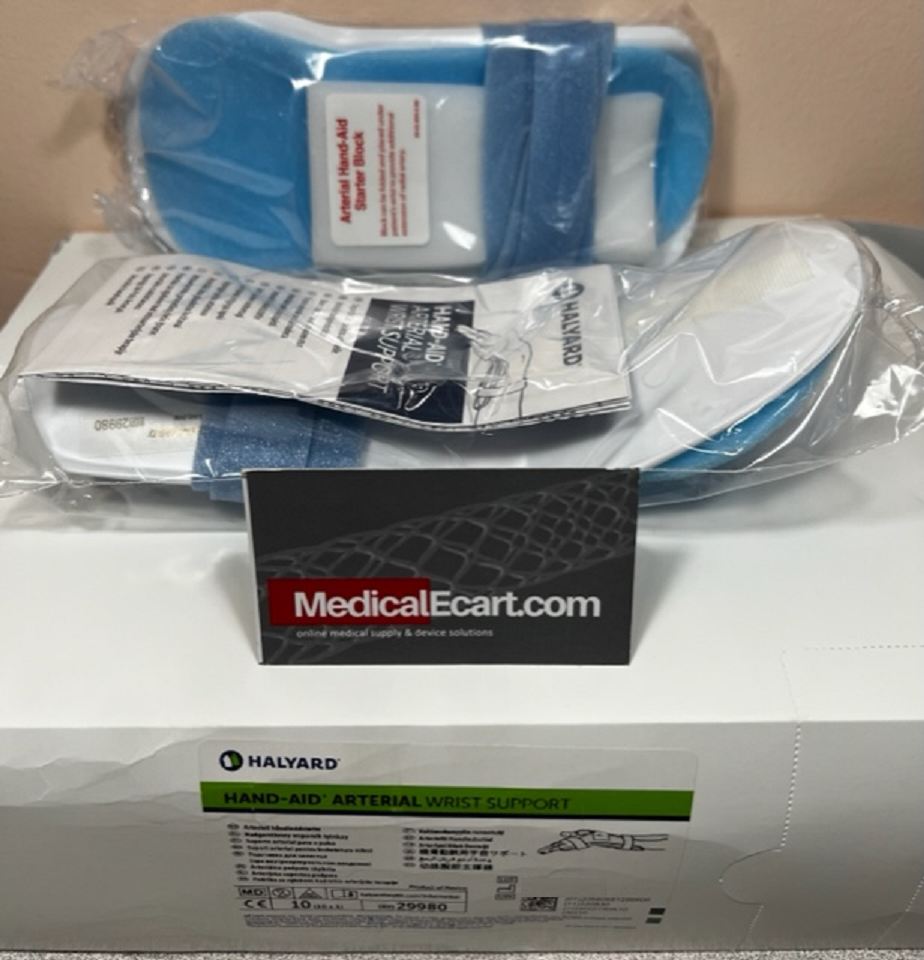 Halyard 29980 Hand Aid Arterial Wrist Support, Adult