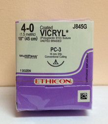 Ethicon J845G COATED VICRYL® (polyglactin 910) Suture