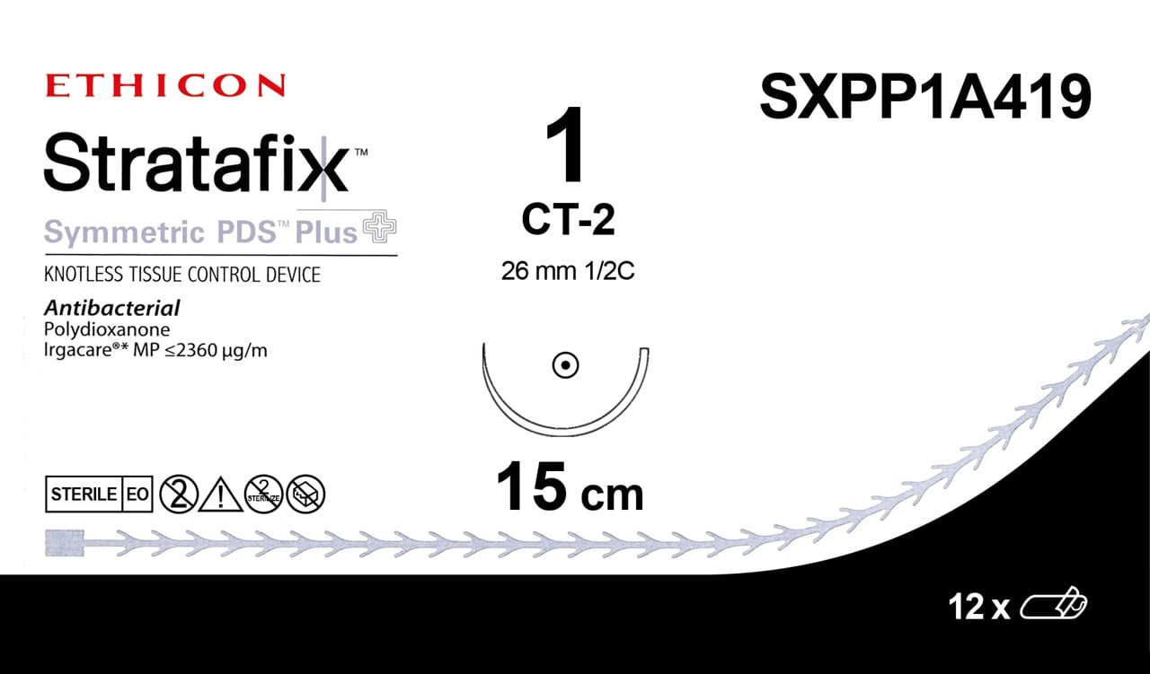 Distinction シリーズ 1-4 + Strictures Ethicon SXPP1A419 STRATAFIX™ Symmetric PDS Plus Suture