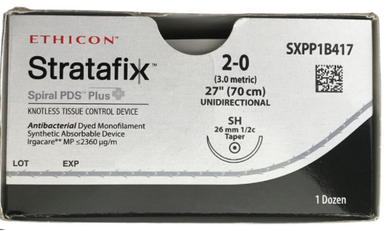 Ethicon SXPP1B417 STRATAFIX™ Symmetric PDS Plus Suture