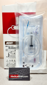 Merit Medical PLS-1012 PreludeSNAP™ Splittable Sheath Introducer, 12 Fr, 13 cm Sheath Length, Hub Collor Brown, Box of 05