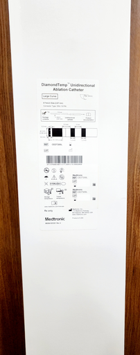 Medtronic CEDT200L DiamondTemp™ Ablation Catheter Unidirectional Large Curve, 8 Fr x 110 cm, Box of 01
