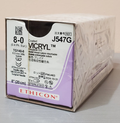 Ethicon J547G COATED VICRYL® (polyglactin 910) Suture