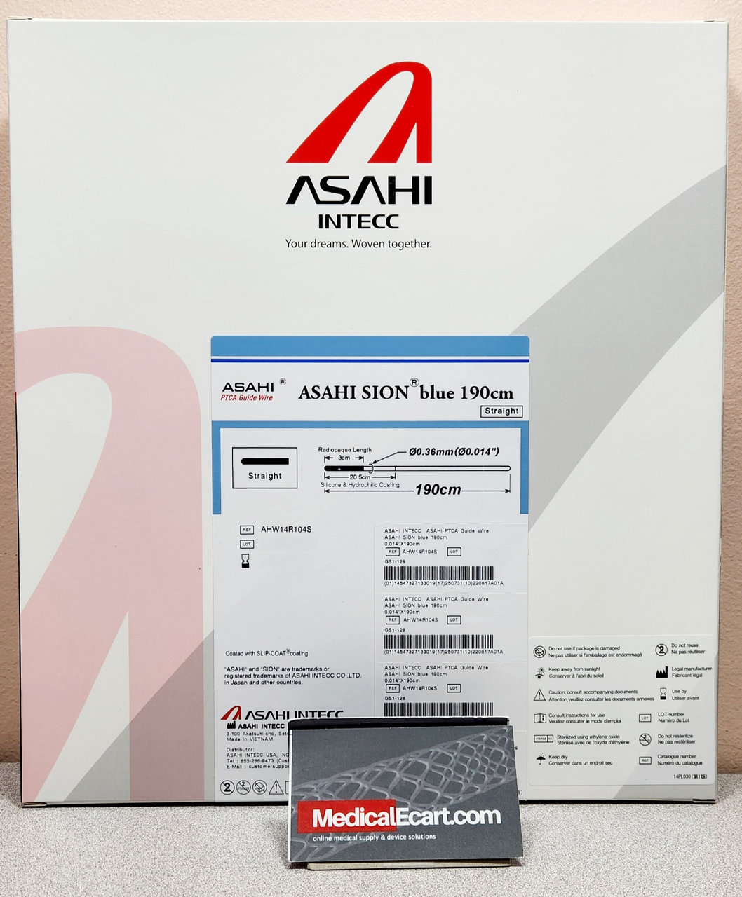 ASAHI, SION, Blue, AHW14R104S, PTCA, Guidewire