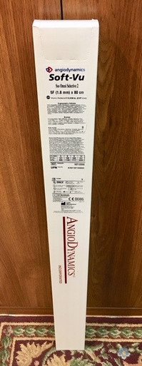 Angiodynamics 10712002-US Soft-Vu® Angiographic Catheters 5F, H787107120025-US. Box of 5