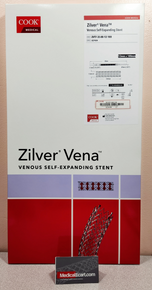 Cook G57434 Zilver Vena® ZVT7-35-80-12-100 Venous Self-Expanding Stent, 0.035" X 12mm X 100mm, Box of 01