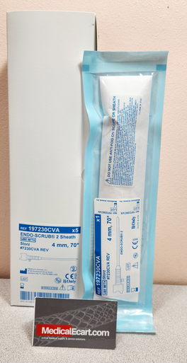 Medtronic 197230CVA Endo-Scrub 2 Sheath 4mm, 70º, use with Karl Storz, 7230CVA, Box of 05