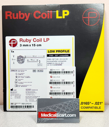 Penumbra RBYLP0315 Ruby™ Coil LP, 3 mm X 30 cm. Box of 01