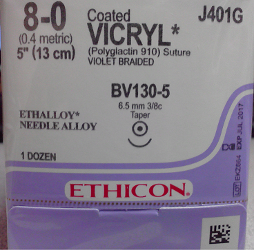 Ethicon J401G COATED VICRYL® (polyglactin 910) Suture