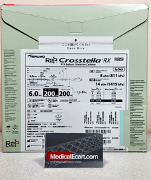 Terumo BD-Q60200ER R2P™ CROSSTELLA® RX PTA Balloon Dilatation Catheter, 200 cm, 5 Fr, 6 mm x 200 mm, Box of 01