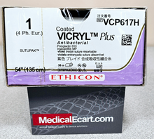Ethicon VCP617H COATED VICRYL® Plus Antibacterial (polyglactin 910) Suture