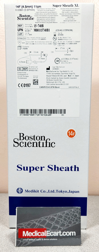 Boston Scientific M00115740B1, Super Sheath™ XL, 15-740B, 14 F Introducer, Sheath Length 11 cm, Box of 10