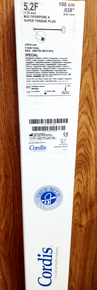 Cordis SR1924 SUPER TORQUE® Plus Catheter, Multipurpose A (MPA 1), 5.2 Fr,100 cm X 0.038", Open End, 0 Sidehole, Box of 05