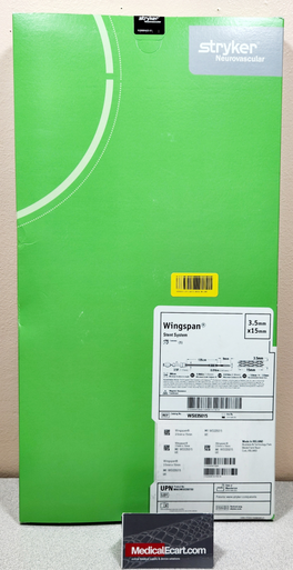 Stryker WS035015 Wingspan™ Stent System 3.5 mm x 15 mm. Box of 01