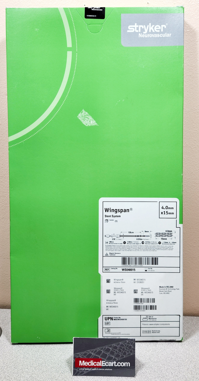 Stryker WS040015 Wingspan™ Stent System 3.5 mm x 15 mm