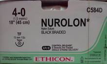 Ethicon C584D NUROLON® Nylon Suture