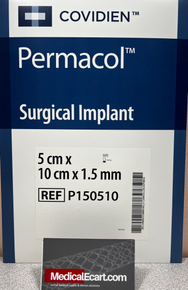 Covidien P150510 Permacol™ Surgical Implant, Surgical Parastomal Hernia Repair, 5 cm x 10 cm x 1.5 mm, Box of 01