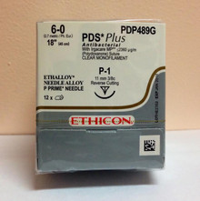Ethicon PDP489G PDS® Plus Antibacterial (polydioxanone) Suture