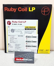Penumbra RBYLP0204 Ruby™ Coil LP, 2 mm X 4 cm. Box of 01