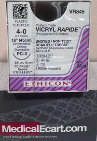 Ethicon VR844 VICRYL RAPIDE™ (polyglactin 910) Suture