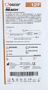 DCR1207522 Oscor Destino™ Reach Bi-directional Steerable Guiding Sheath Set, 4D-87-937Z-I-01, 12 Fr