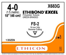 Ethicon X683G ETHIBOND EXCEL® Polyester Suture