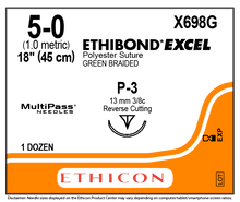 Ethicon X698G ETHIBOND EXCEL® Polyester Suture