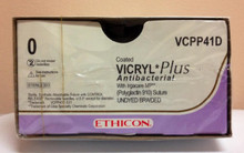 Ethicon VCPP41D COATED VICRYL® Plus Antibacterial (polyglactin 910) Suture