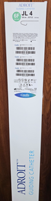 Cordis 67204025 ADROIT ® JL4 0.72" ID, PTFE Guiding Catheter, 125cm, 6Fr, Box of 01
