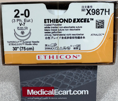 Ethicon X987H ETHIBOND EXCEL® Polyester Suture