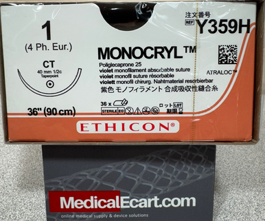 Ethicon Y359H MONOCRYL® (poliglecaprone 25) Suture