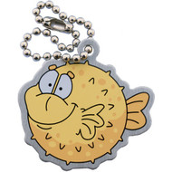 Pete the Puffer Fish Travel Tag