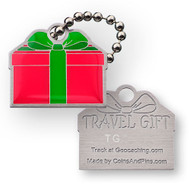 Travel Gift Tag - Red Green